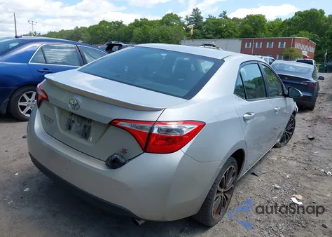 2015 Toyota Corolla S Plus from USA, damaged, VIN 2T1BURHE1FC382541